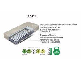 Матрац 800х2000х190мм